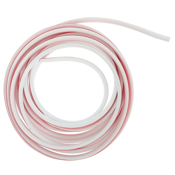 MLINS Self-adhesive Edges Strip Mirror Frame Border Peel and Stick Wall White