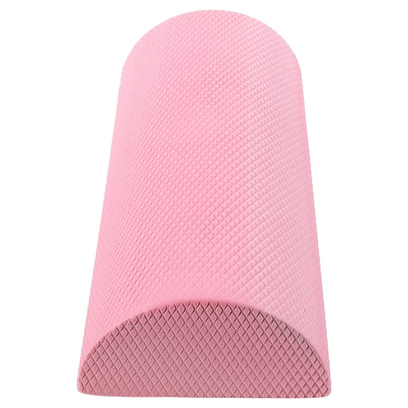 YUYUETIME Manual Back Massager Eva Fitness Roller Pink 1Pack For Core Strengthening