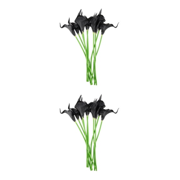 MLINS Set of 2 Artificial Lily The Valley Calla Flower Baby