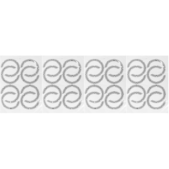 MLINS Set of 4 Guitar Sound Hole Decals Decor Decoration Stickers
