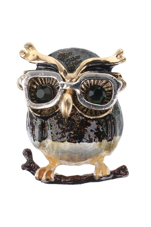 Owl Shell Pin Brooch for Clothes, Decorative Daily Use Accessory, Stylish Suit Jewelry