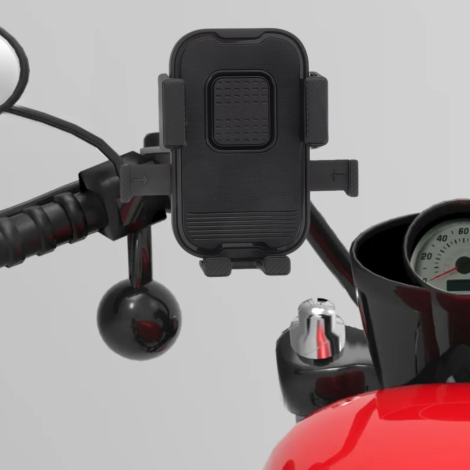 MLINS Shockproof Bike Phone Holder Universal Motorcycle Phone Mount Handlebar Cell Phone Stand For Electric Scooter Fits Most Phones