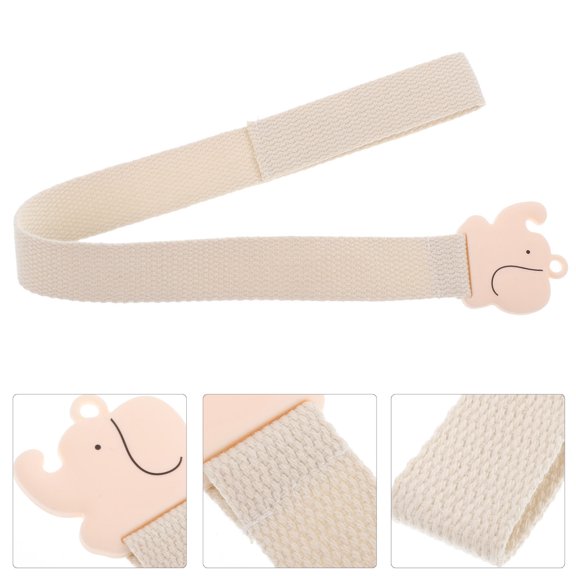 MLINS  Silicone Cartoon Finishing Tape Hair Clip Baby Girl Child Beige