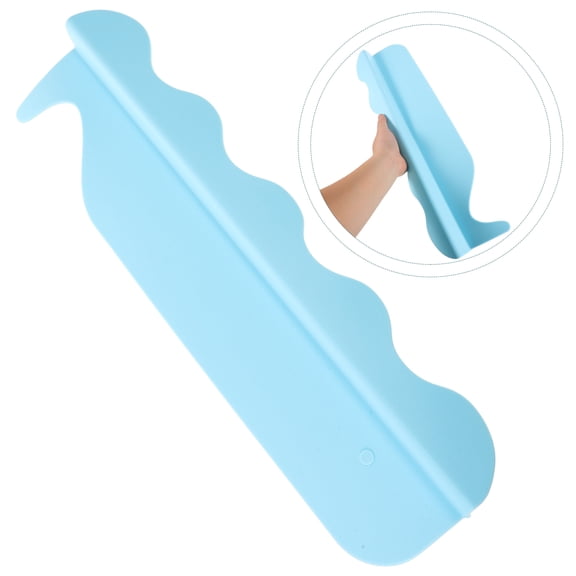 YUYUETIME Creative Silicone Sink Splash Guard Blue with Easy Suction Cup Installation