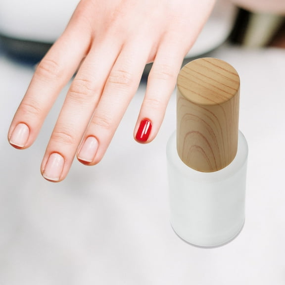 MLINS Simple Frosted Glass Spray Bottles for Storage Use with Tight Sealing Light Yellow 2 oz