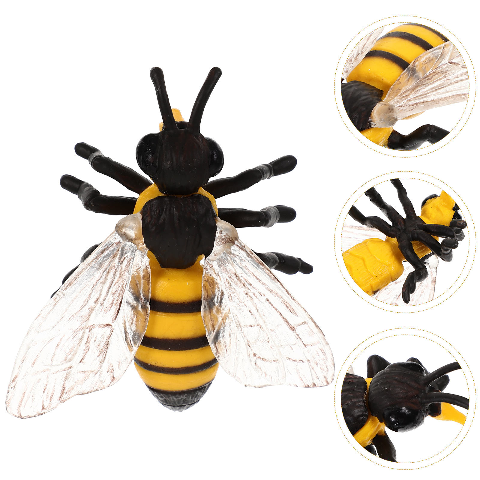 MLINS Simulated Bee Model Science Teaching Prop Child Toddler 6.5X5.6X2 ...