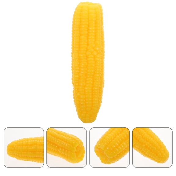 MLINS Simulation Corn Model Plastic Vegetable Props Artificial Corn Photography Prop