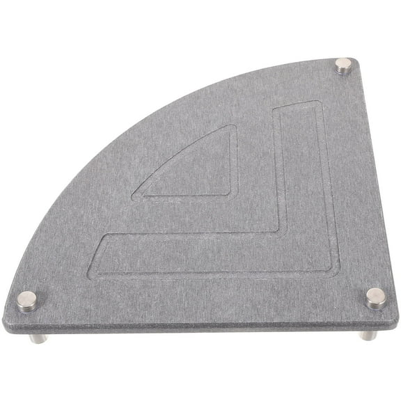 AURARMLET Countertop Drying Rack Grey Diatom Earth 1Pcs 12.6x8.9in