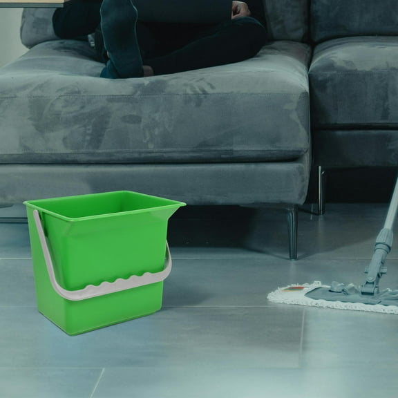 MLINS Small Cleaning Bucket with Handle, Squeeze Bucket for Household Cleaning Tools and Utility Use