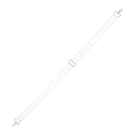 YUYUETIME 1Pc White Snare Drum Belt Adjustable for Comfortable and Sturdy Drum Accessory Use
