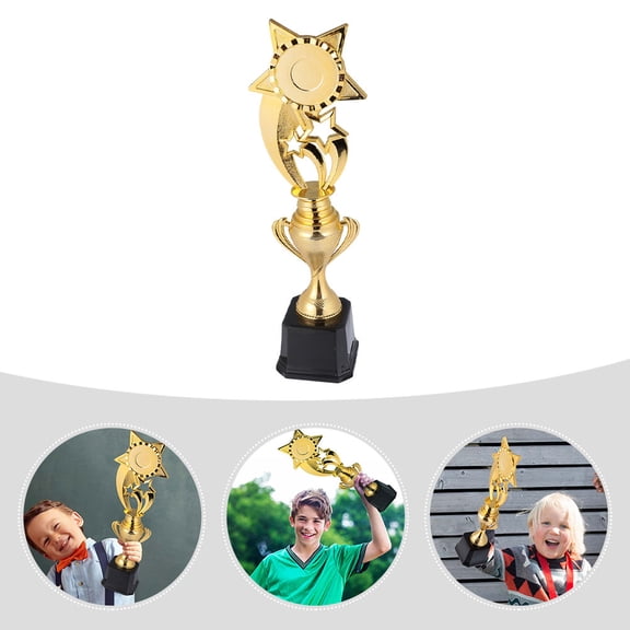 MLINS Soccer Trophy for Kids Children's Party Game Prize Bright Color