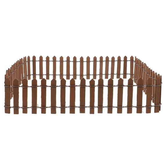 MLINS  Solar Border Fence Small Model Micro Gardening Art Decoration