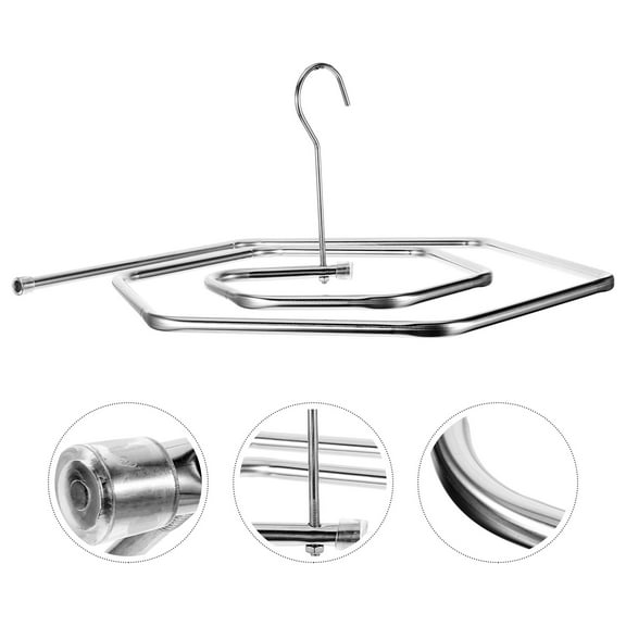 MLINS Spiral Quilt Rack Blanket Hanger in Stainless Steel for Home Assorted Color