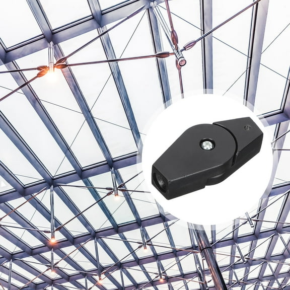 MLINS Splice Connector Thread Tube Adapter Light Fittings Ceilings Black