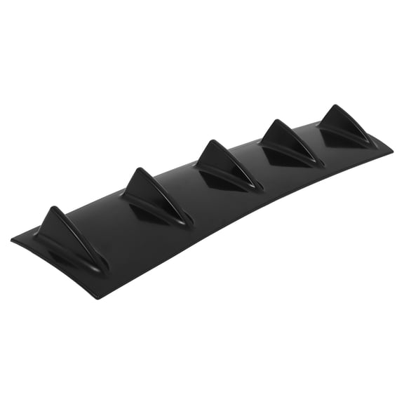 MLINS Spoiler for Car Chassis Shark Fin 58.50X14.50X5.00CM Black