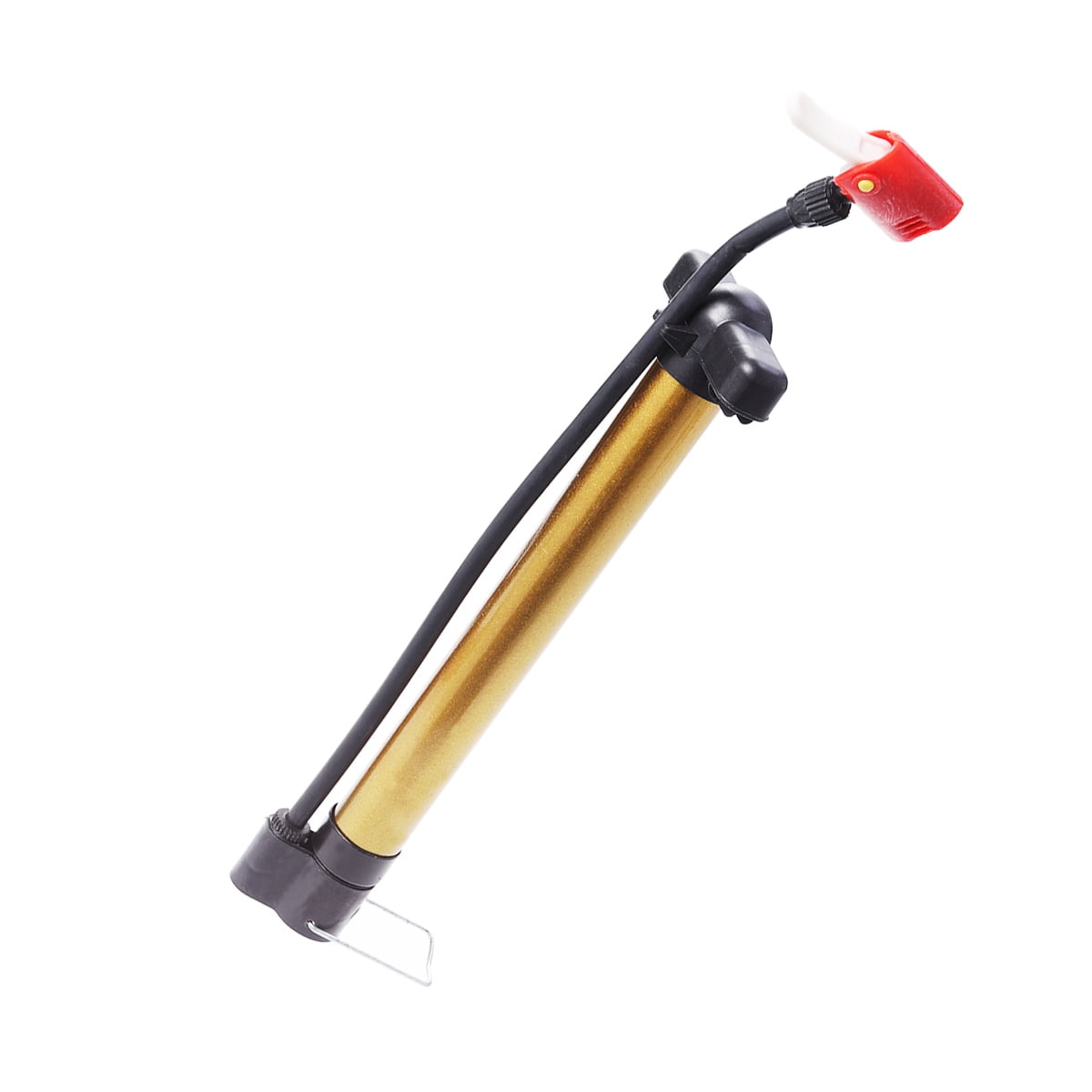 MLINS Sports Ball Pump with Pin Needle Inflator for Basketball Football (Yellow)