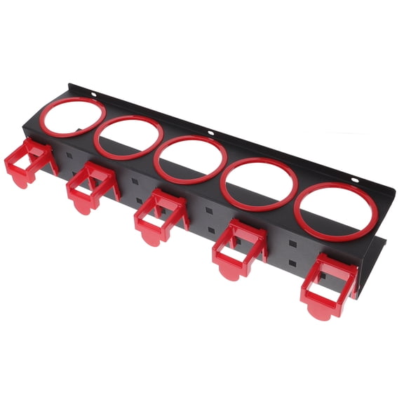 MLINS Spray Bottle Storage Rack Spray Bottle Holder Garage Wall Mount Rack Spray Bottle Organizer