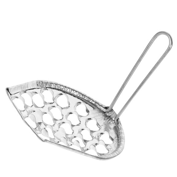 Milisten Home Use Stainless Steel Scraper Silver 1Pcs 3.3x3.3x2.9in