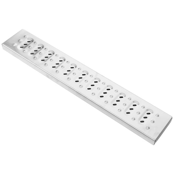 MLINS Stainless Steel Channel Drain Grate Cover Outdoor Metal Drainage Grate