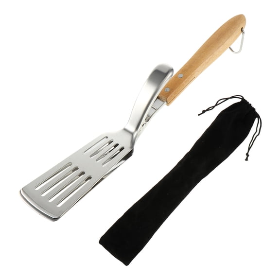 MLINS  Stainless Steel Grill Spatula Basting Tweezers Tongs Pancakes