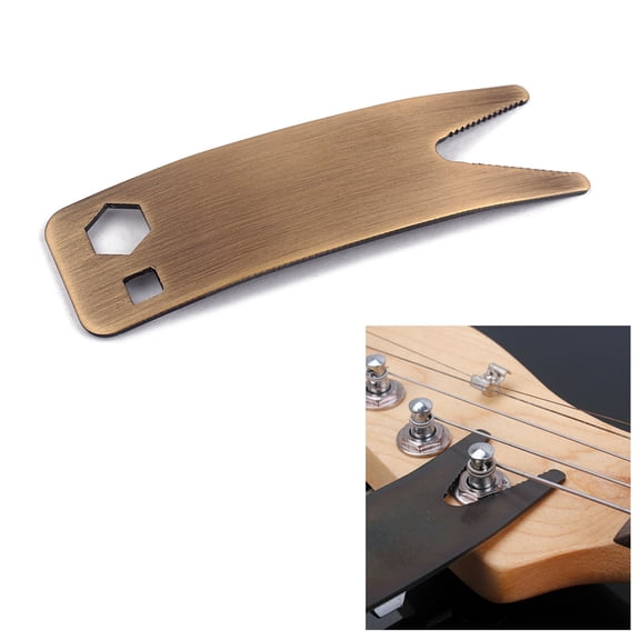 MLINS Stainless Steel Guitar Bass Multi-tool Spanner Wrench For Tightening Guitar Knobs Tuners Bushings Guitar Bass Mandolin Tools Accessories