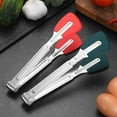 thumbnail image 1 of MLINS Stainless Steel Kitchen Tong with Silicone Grips for Serving and Cooking 9.8 inches, 1 of 8