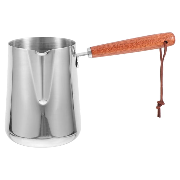 MLINS Stainless Steel Milk Frothing Pitcher with Scale for Latte Coffee Frothing and Milk Steaming for Shop Coffee Machine Tool