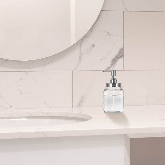 AURARMLET Dispenser Pumps Assorted Color For Home 2Pcs 8.65X2.87X2.87In