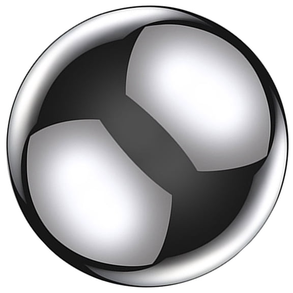 MLINS Stainless Steel Whiskey Stones Set Reusable Wearresistant Wine Rocks for Bar Use Silver 1.25 Inch