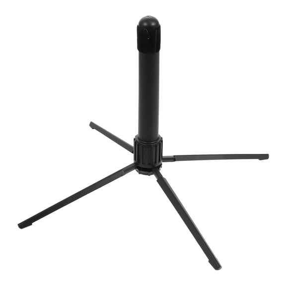 YUYUETIME 1Pc Folding Flute Stand with Four Legged Stable Support Black Clarinet Bracket for Storage