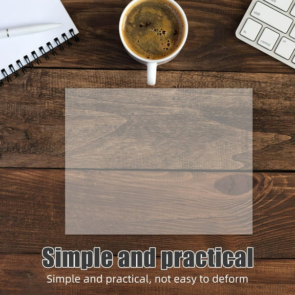 DINHEAROM Lenticular Lens Sheet For Stage Performances Transparent Material 1Pack Props