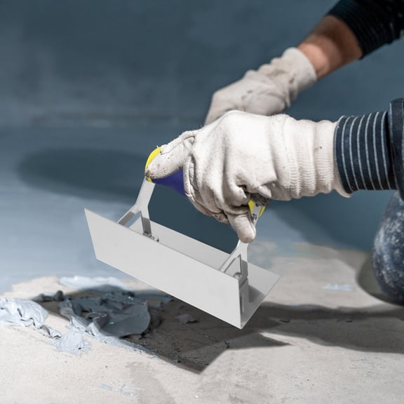 MLINS Steel Corner Trowel Drywall Corner Tool For Concrete Plastering Tile Tool Corner Trowel Drywall Plastering Tool Metal Corner Drywall Tool