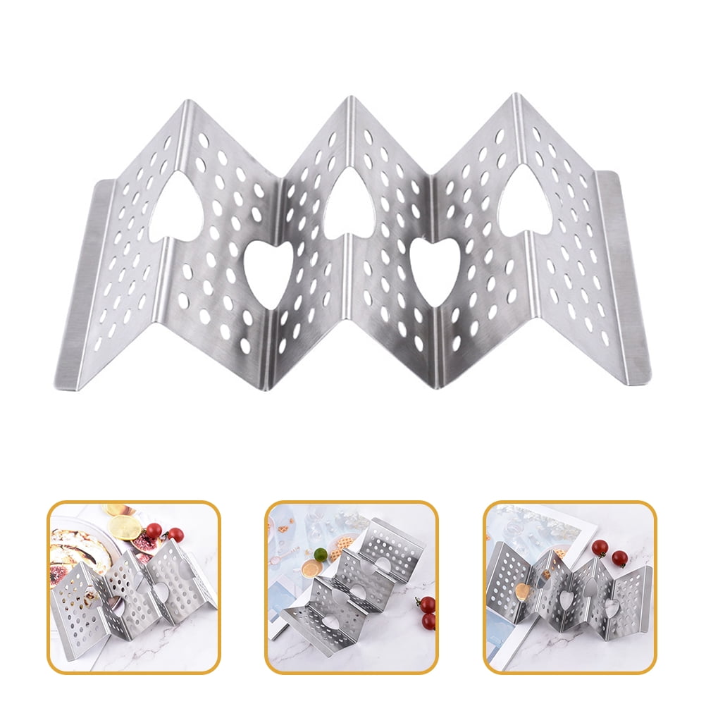 MLINS Steel Trays Crepe Stand Supple Tacos Burrito Rack Baby 22X10X6 ...