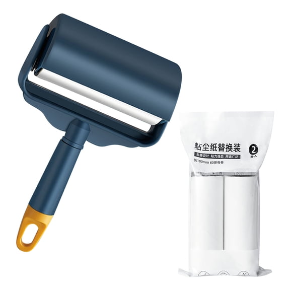 DINHEAROM compact lint roller Lint Roller Blue 1 Set for Household Cleaning