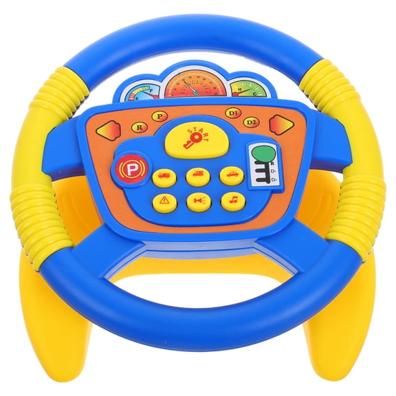 MLINS Stroller Steering Wheel Toy Attachment Toddler Plush Toys Children