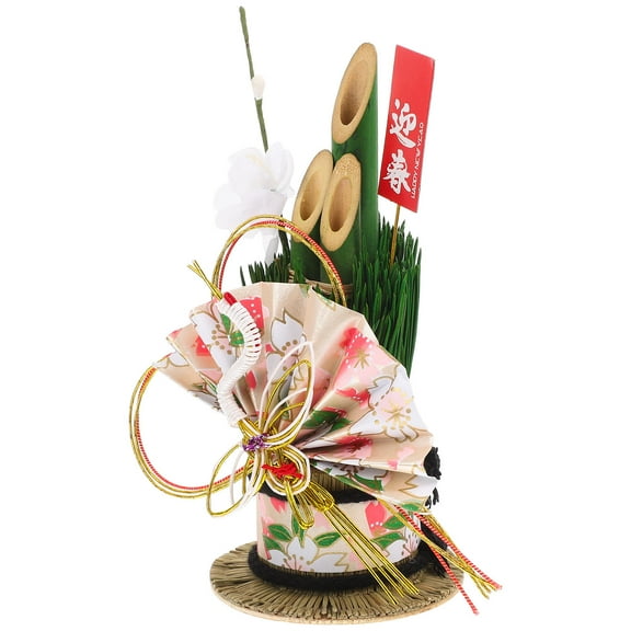 GAXIRE Japanese Bamboo Decoration Multi 1Pack 5.9X2.8X2.8In