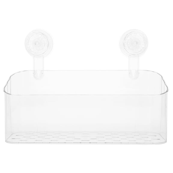 MLINS  Suction Cup Storage Organizer Shower Basket Sponge Sink Plunger over Drying Rack