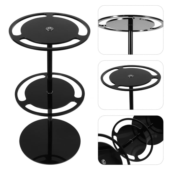 MLINS Sunglasses Display Stand Eyeglasses Holder Rod Decor Multiple Travel Black