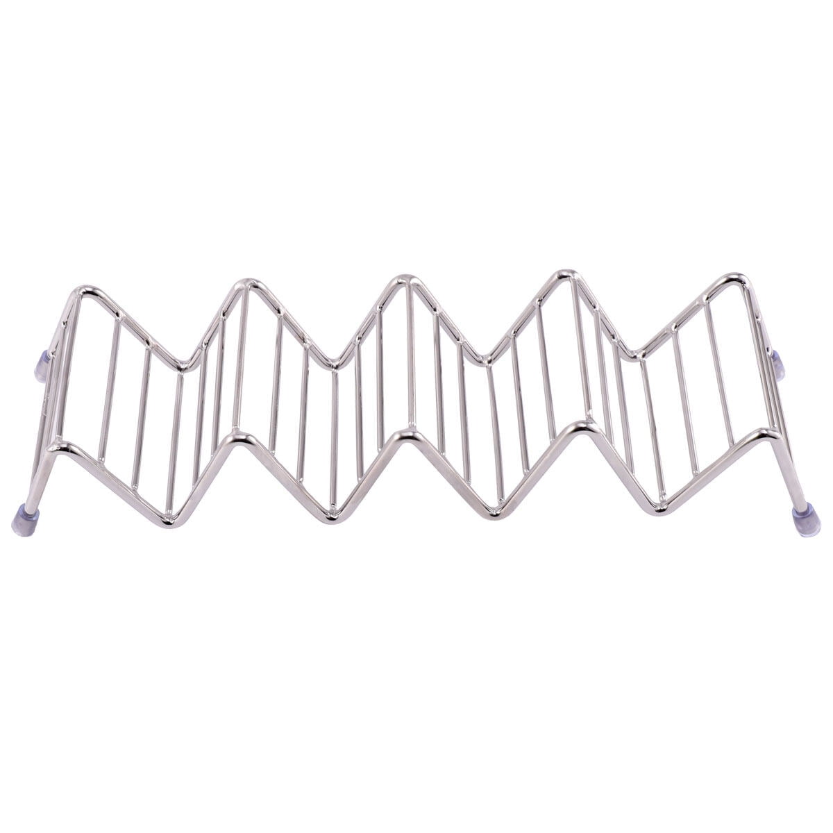 MLINS Taco Holder Mexican Pancake Rack Tortillas Holders Wire Silver ...
