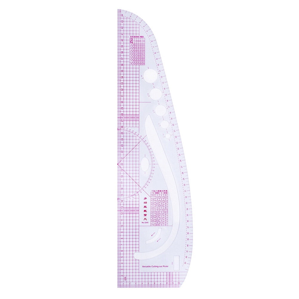 MLINS Tailor Ruler Cutting Set Multi-function Rulers Clothing Curves ...
