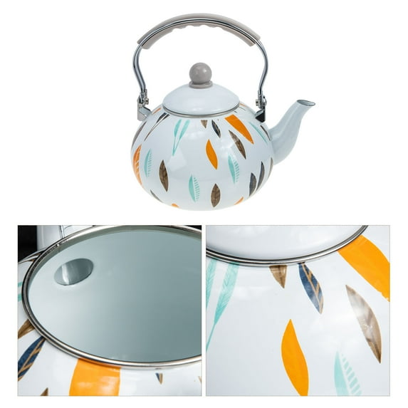 MLINS  Tea Pot for Gas Stove Top Vintage Kettle Stovetop Teapots Induction
