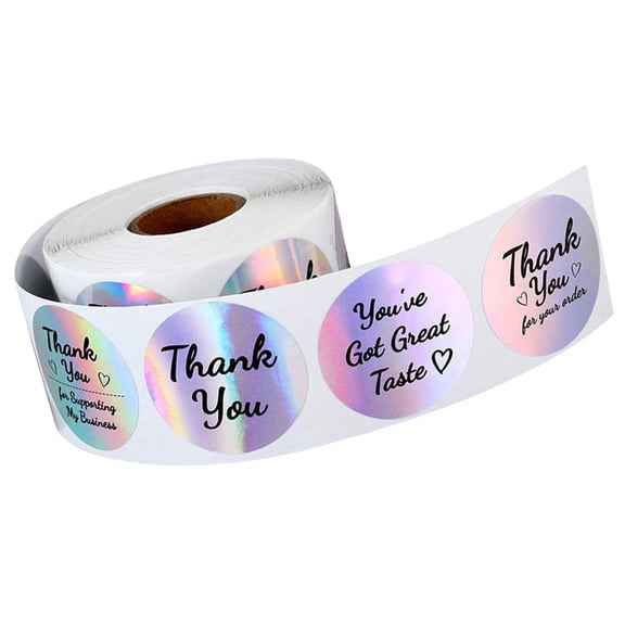 MLINS  Thank You Card Stickers Posits Stationery Wrapping Seal Candy Bag Bride