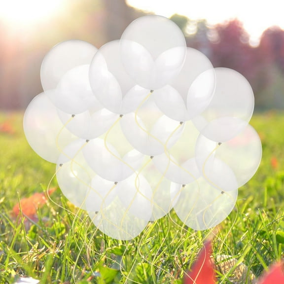 MLINS Thickened Transparent Balloons for Celebrations Pack of