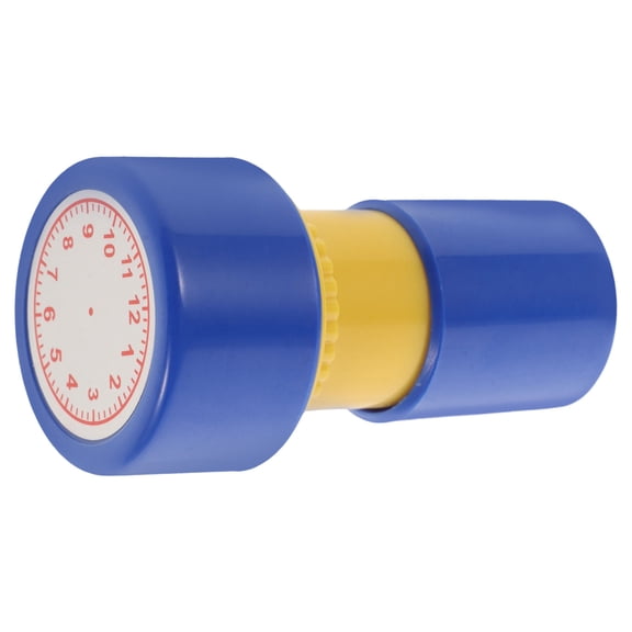 MLINS  Timetable Stamp Teaching Clock Stamps Kid Ink Stamper Office