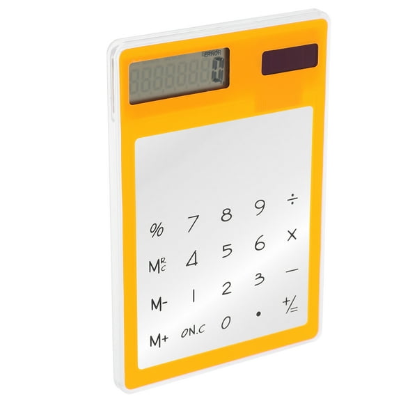 AURARMLET Checkbook Calculator Solar Powered 8 Display For Students 1Pcs