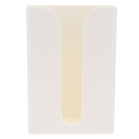MLINS Traceless Tissue Holder Wall-Mounted Tissue Box Napkin Box Tissue Storage Box White