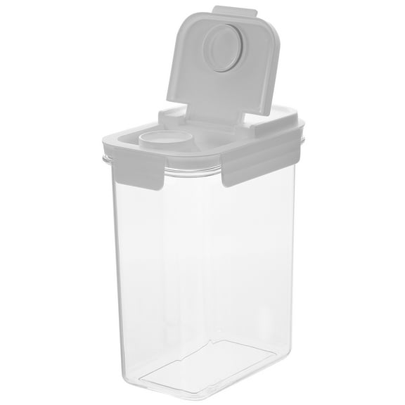 MLINS Transparent Airtight Food Storage Containers with Lids for Pantry Grains and Cereals Storage 70 oz