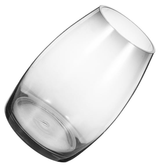 MLINS Transparent Glass Plant Holder Micro Landscape Glass Vase Desktop Aquarium Tank Clear Small Fish Tank Multi-use Glass Fish Bowl