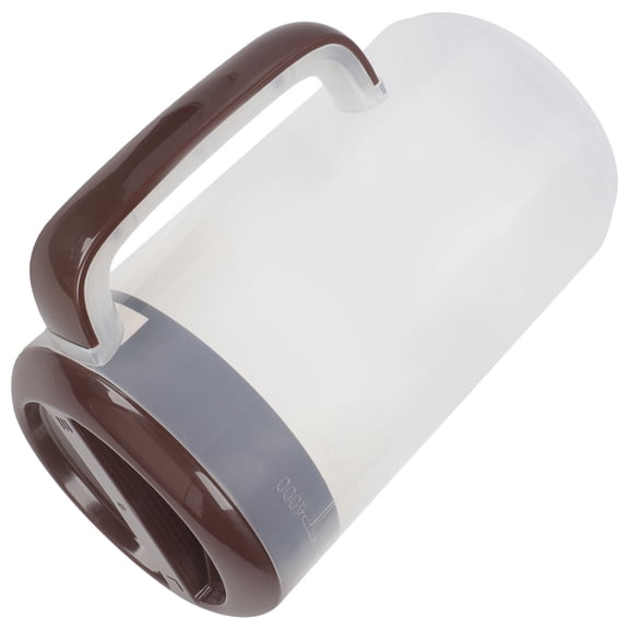 Milisten Pitcher With Spout Transparent PP 1Set for Home Party Family Daily Use