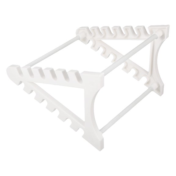 MLINS Trapezoidal Pipette Stand for Laboratory Use 12-Position Pipette Holder Pipette Rack Organizer Lab Pipette Experimental Stand Sample Pipette Rack Pipette Organizer Stand